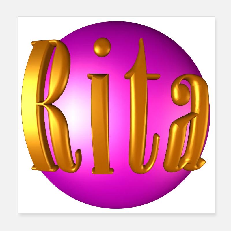 Par Rita2 Poster 20 x 20 cm