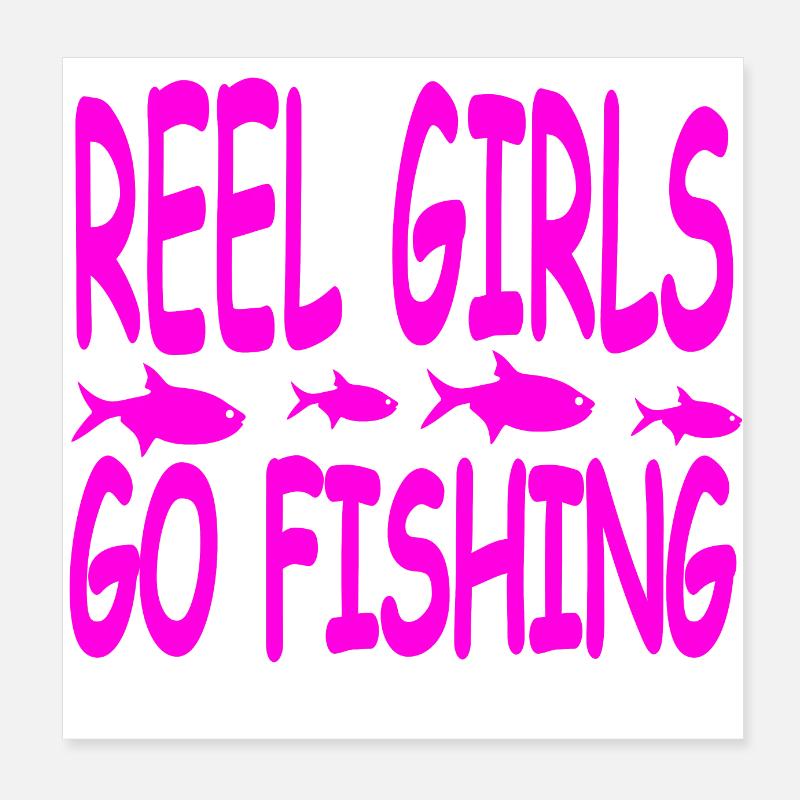 Pêche Poster 20 x 20 cm