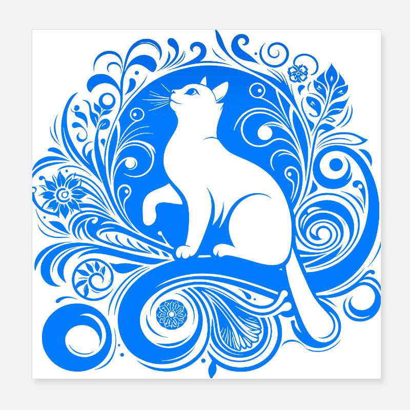 Chat, Chat, Chats, Animaux De Compagnie, Animal De Compagnie, Mignon, Animal, Animal De Compagnie Poster 20 x 20 cm