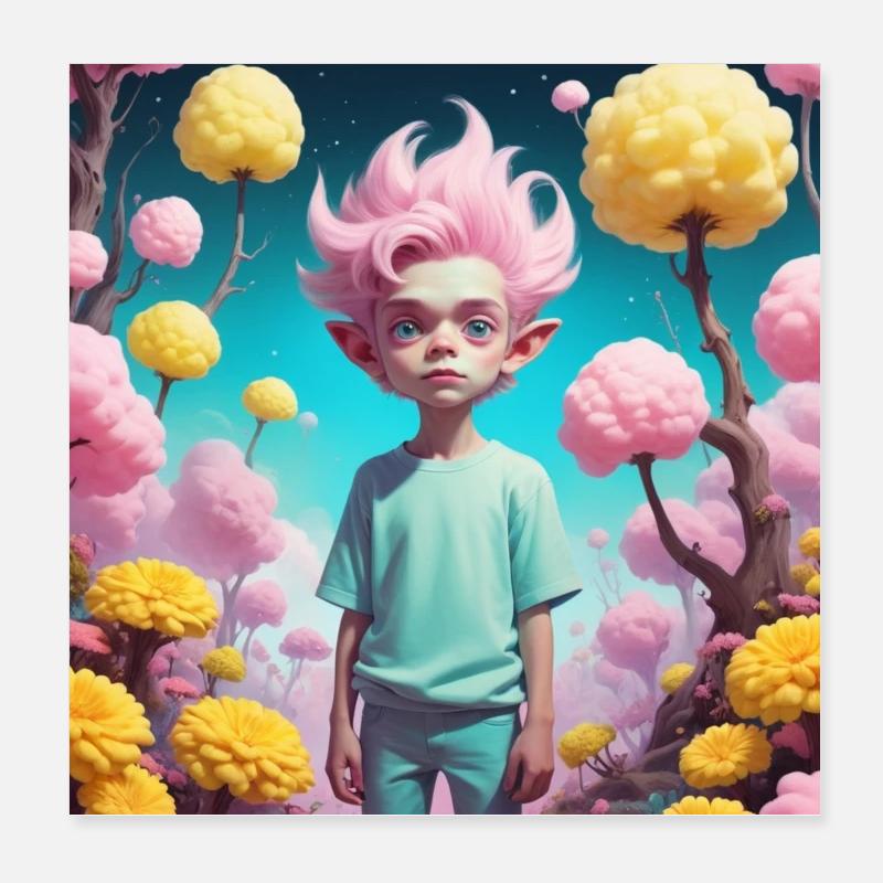 Goblin Poster 8" x 8" (20x20 cm)