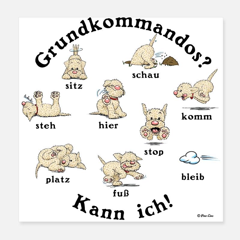 Kommandos2 Poster 20x20 cm