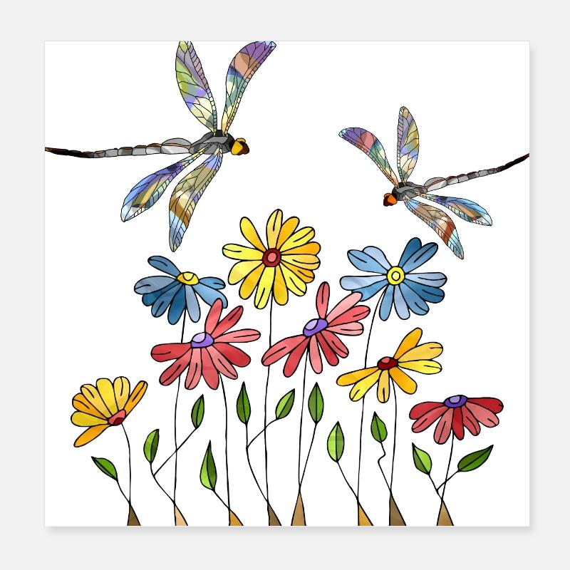 Wichtig Poster 20x20 cm