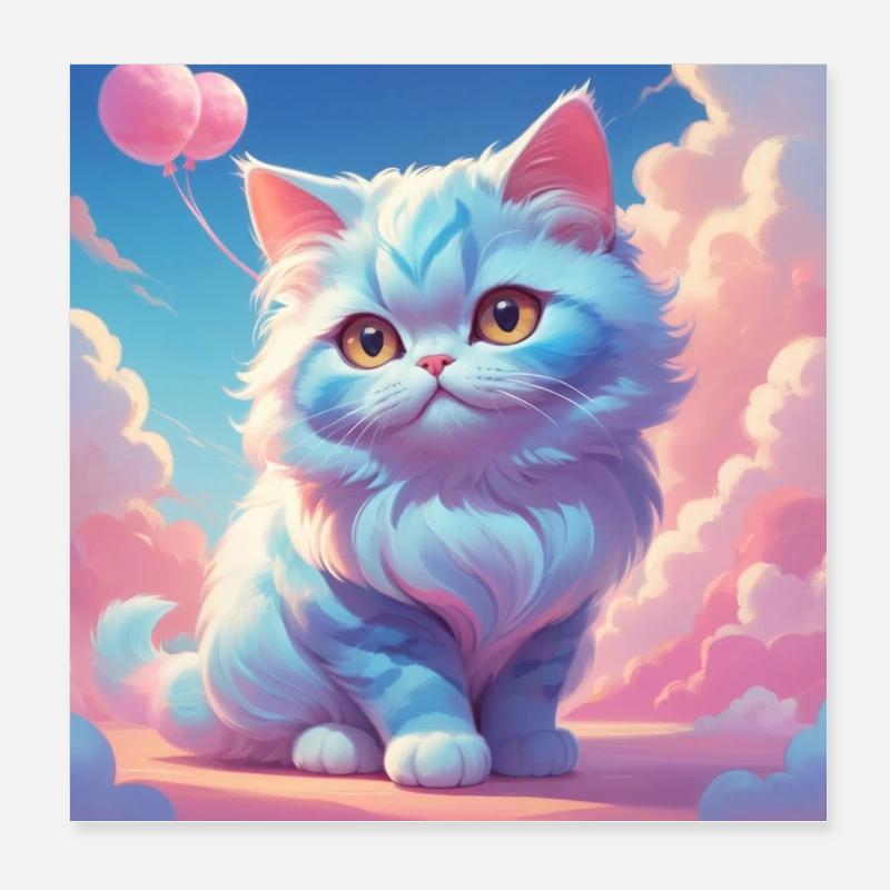 Kätzchen Poster 20x20 cm