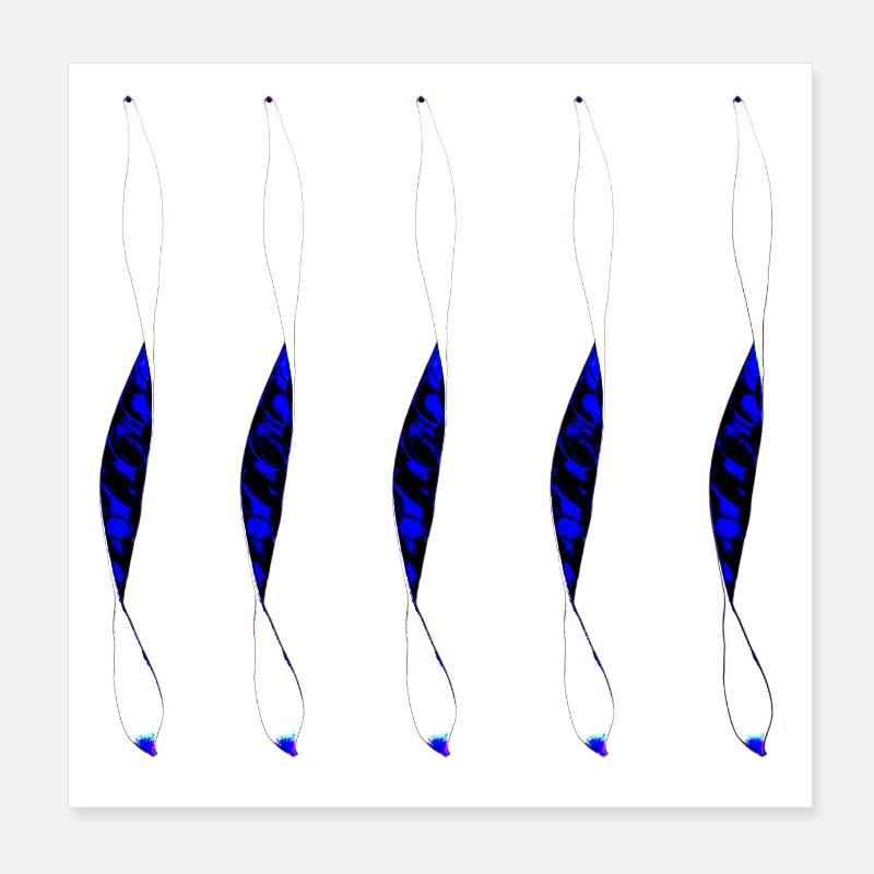 twisted design Poster 8" x 8" (20x20 cm)