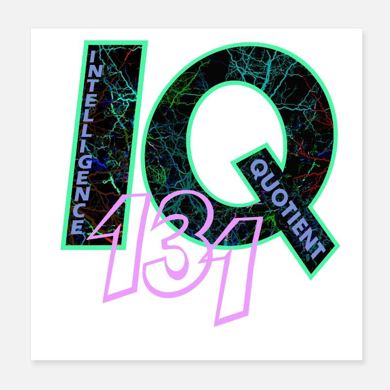QI 131 Poster 20 x 20 cm