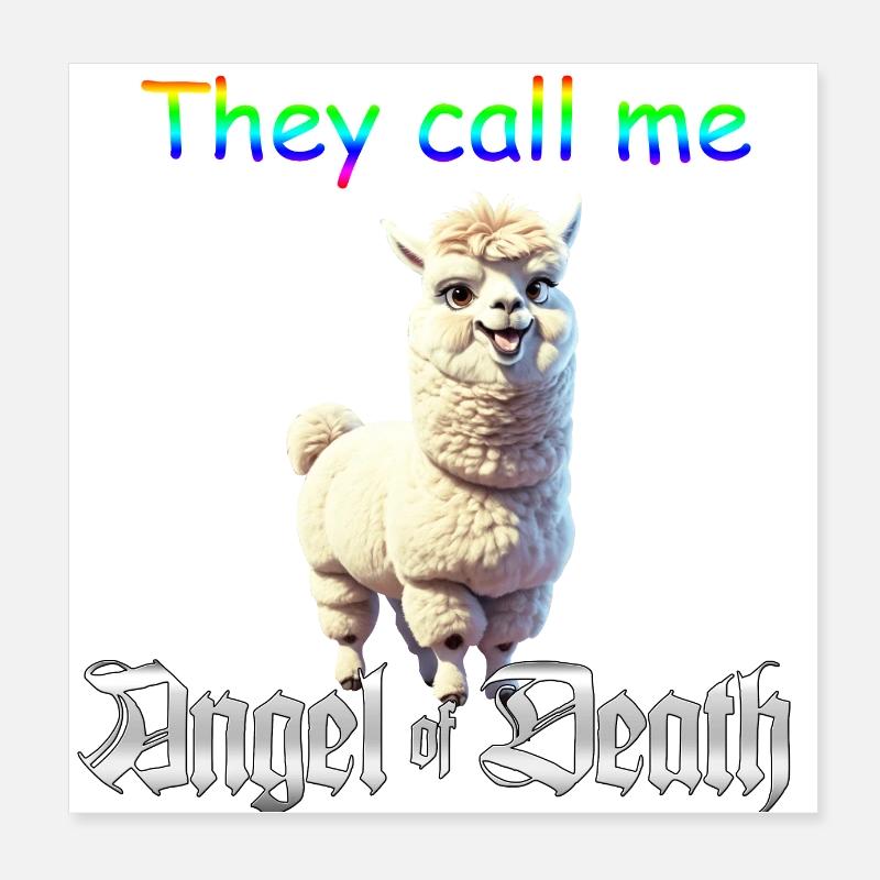 Ange de la mort Poster 20 x 20 cm