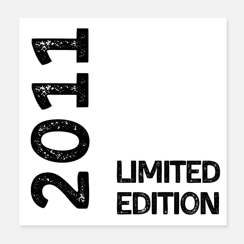 2011 Limited Edition Poster 8" x 8" (20x20 cm)