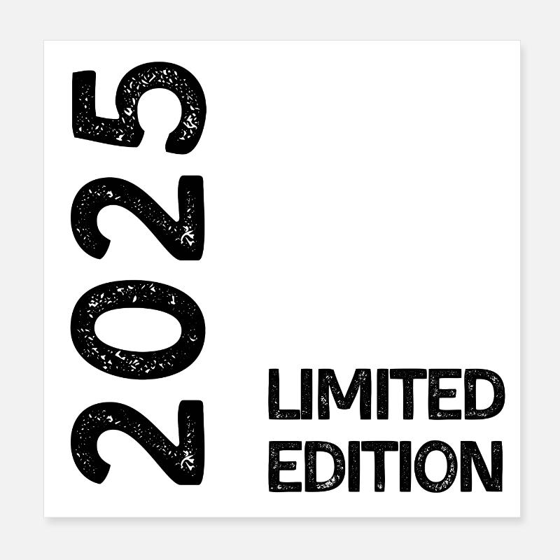 2025 limited edition Poster 8" x 8" (20x20 cm)