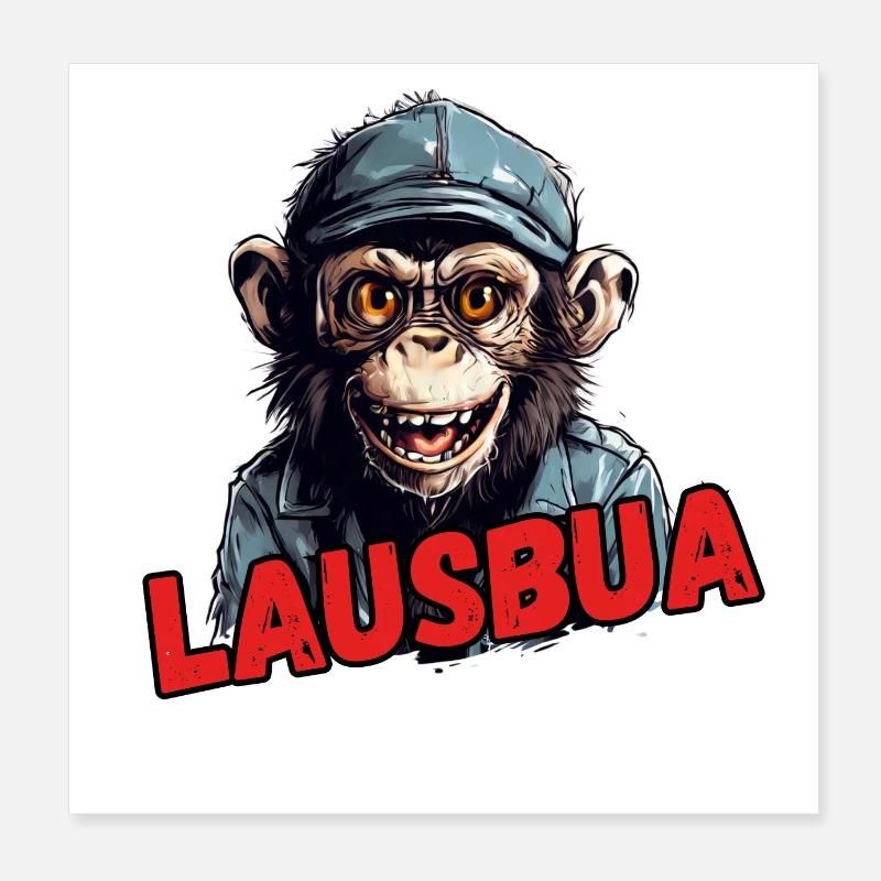 LAUSBUA Poster 20x20 cm
