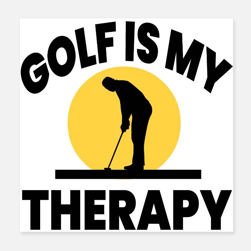 Golfe Poster 20 x 20 cm