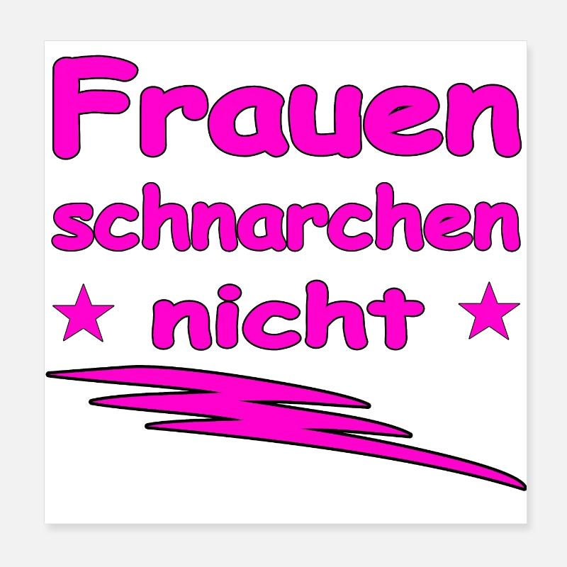 Frauen Poster 20x20 cm