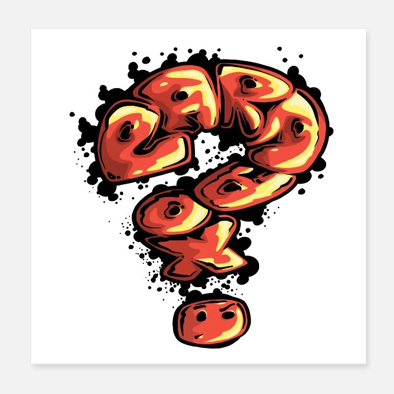 Paradoxon 2 Poster 20x20 cm