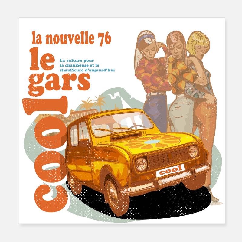 LeGarsCool Poster 20x20 cm