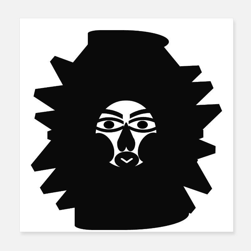 Mon ange Poster 20 x 20 cm