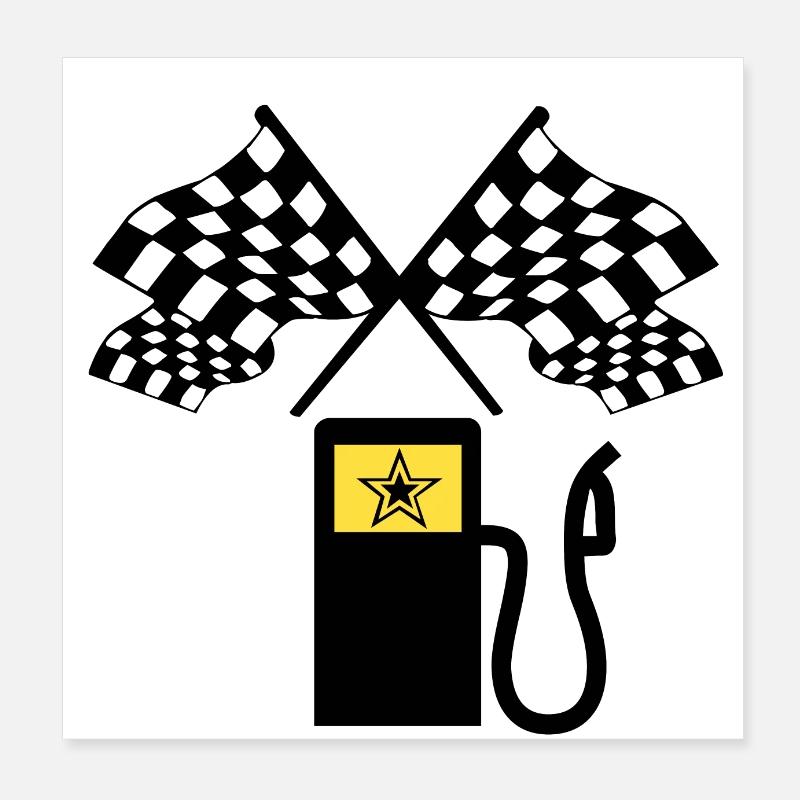 Auto Poster 20x20 cm