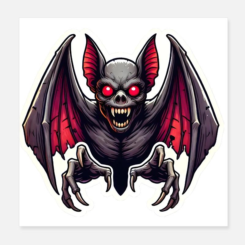 Abendsegler Poster 20x20 cm