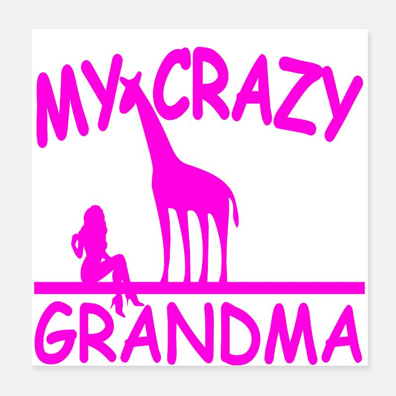 Nonna Poster 20x20 cm