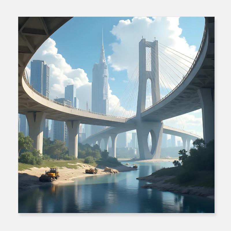 drachenqodeLIANG Poster 20x20 cm