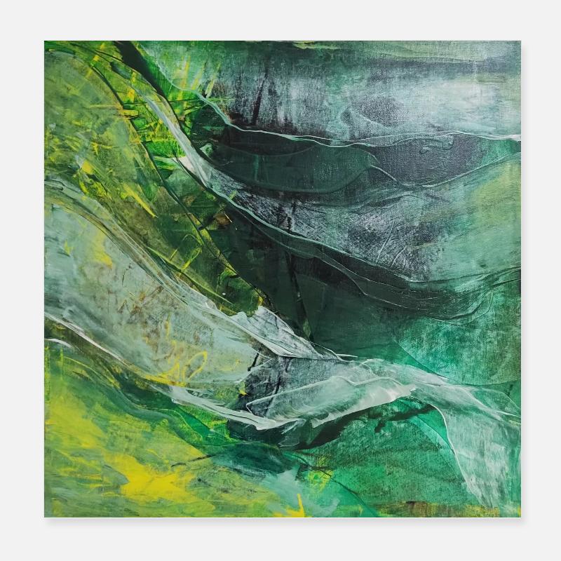 Relaxation Poster 8" x 8" (20x20 cm)