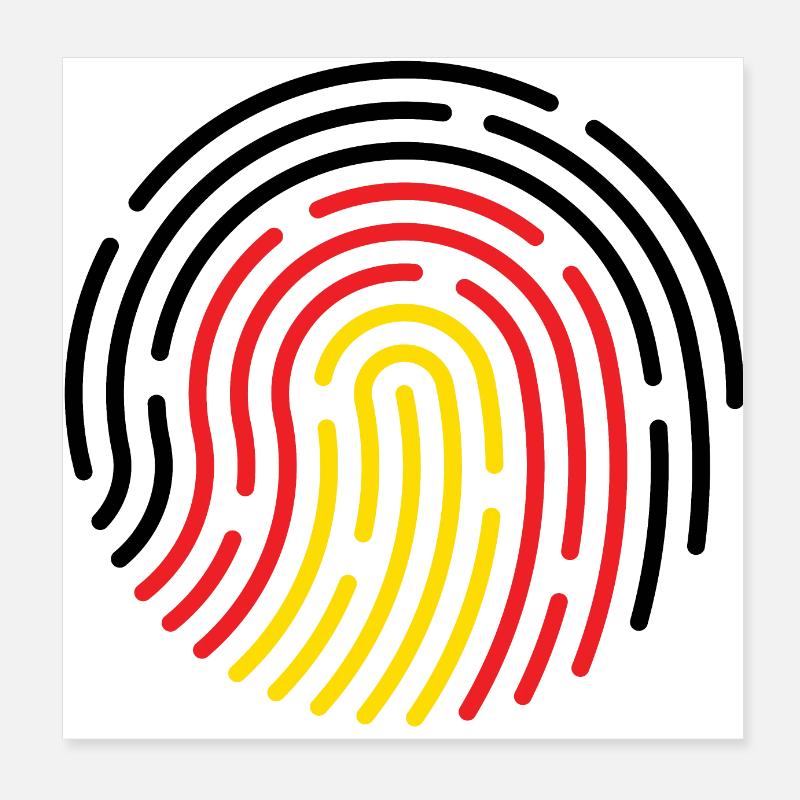 Germany Poster 20x20 cm