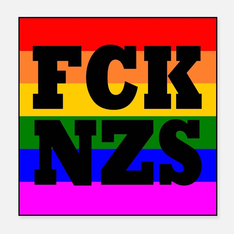 d’afd Poster 20 x 20 cm