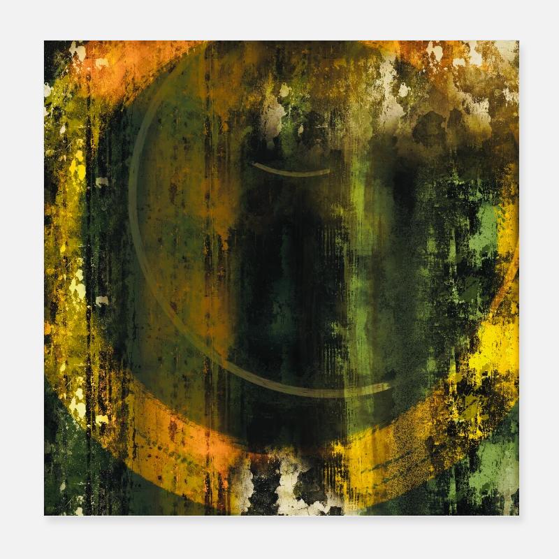 Der weg Poster 20x20 cm