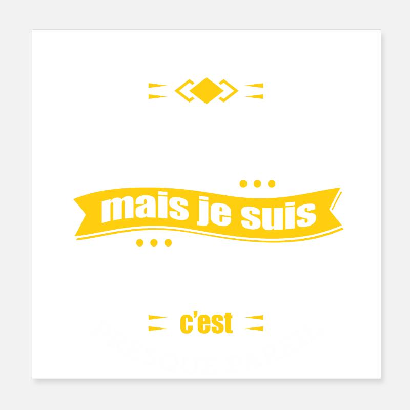 BILL PARFAIT - PRENOM BILL Poster 20 x 20 cm