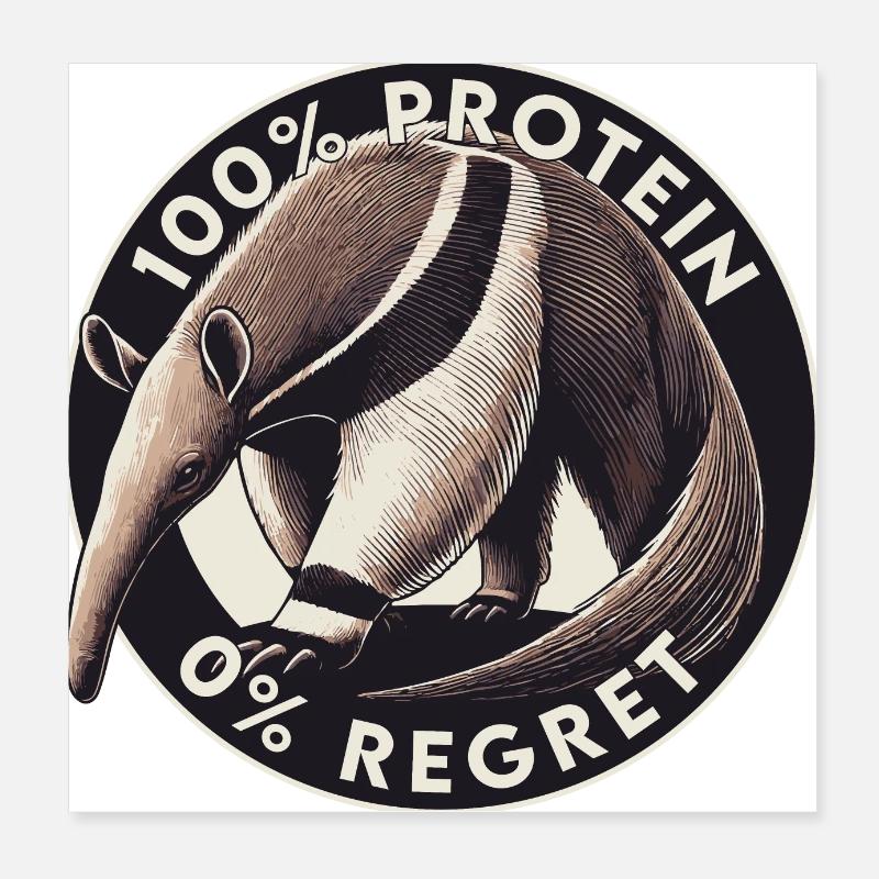 No Ant Left Behind Poster 20x20 cm