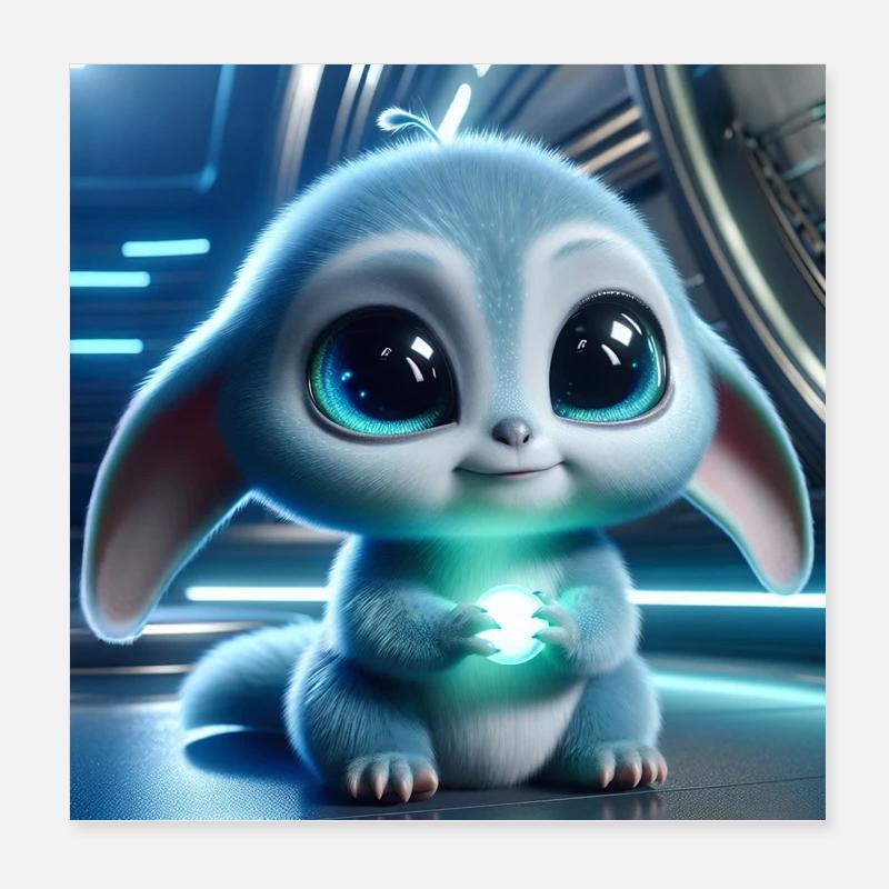 alien Poster 20x20 cm