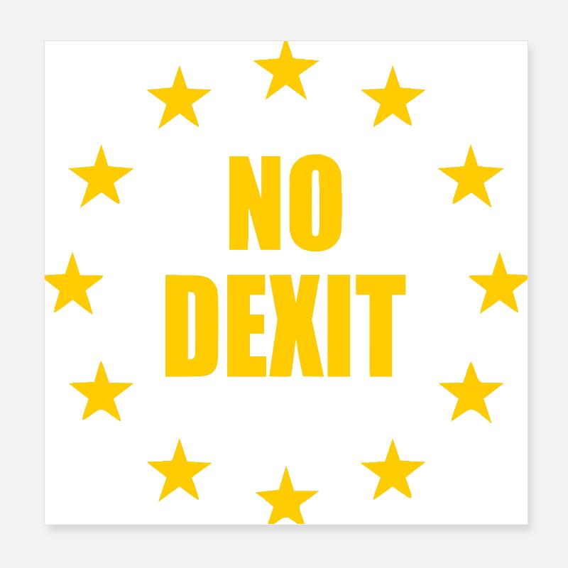 No dexit Poster 8" x 8" (20x20 cm)
