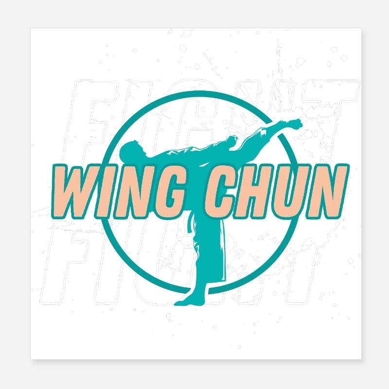 Combat Training Shirt Poster 8" x 8" (20x20 cm)