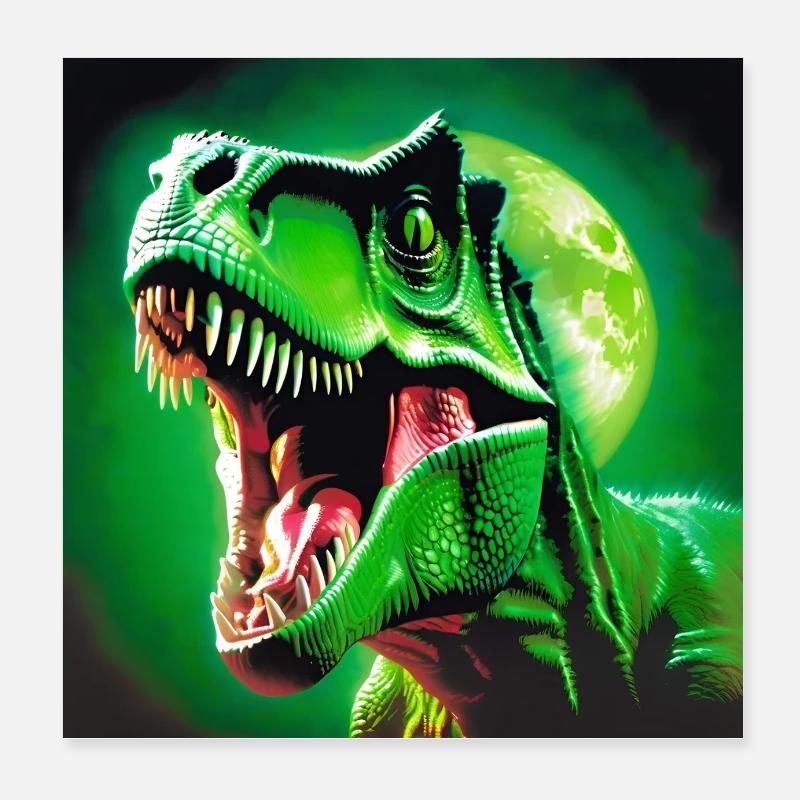 T-Rex, Vorgeschichte, T-Rex Poster 20x20 cm
