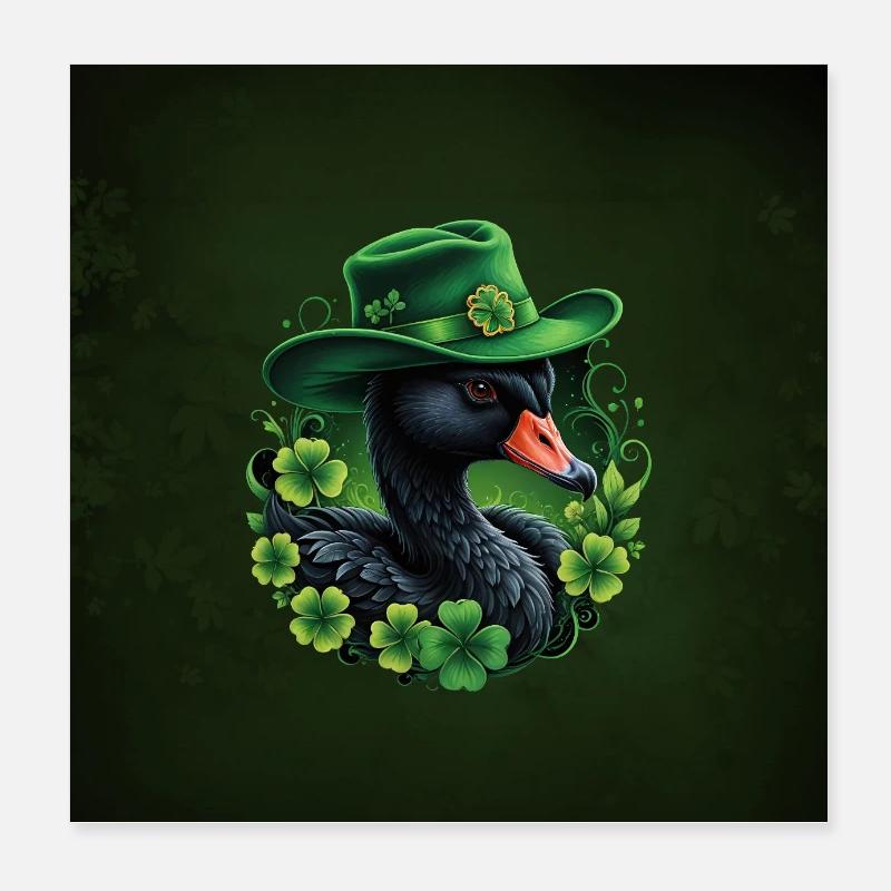 Irish elegance, Poster 8" x 8" (20x20 cm)