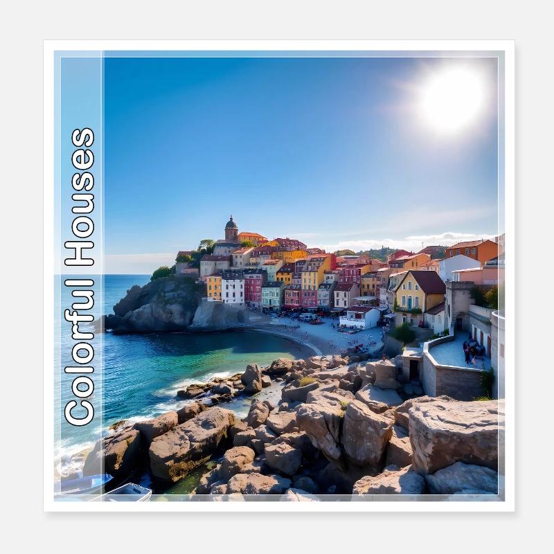 Baie Poster 20 x 20 cm