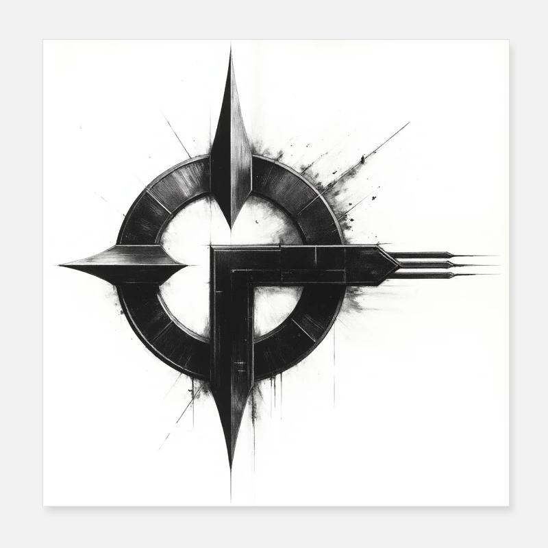 Factory 6 Poster 8" x 8" (20x20 cm)