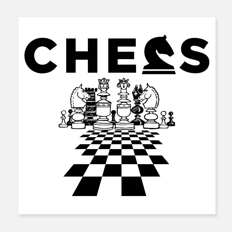 Les echec on seule mot Poster 8" x 8" (20x20 cm)