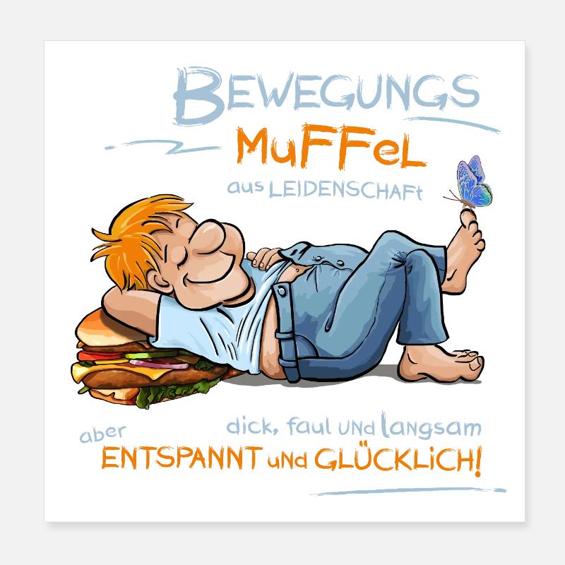 Patates de canapé Poster 20 x 20 cm