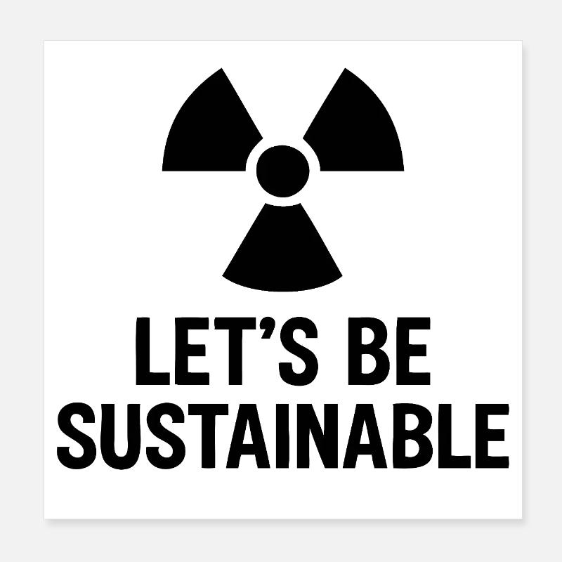 Soit stable Poster 20 x 20 cm