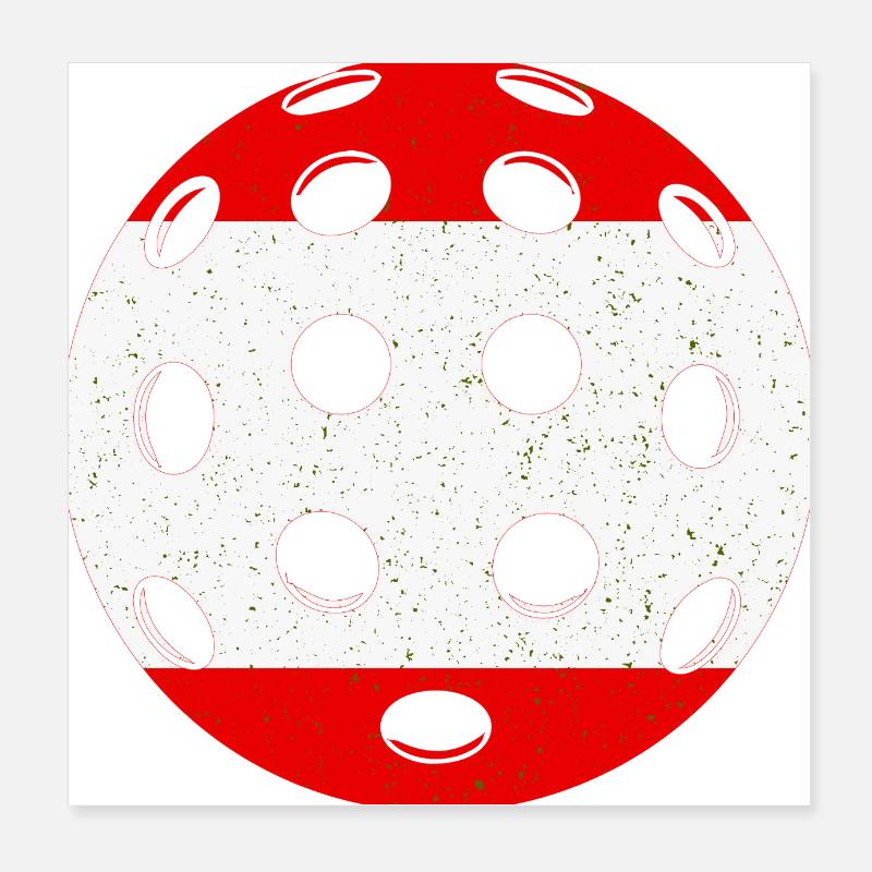 Pickleball Austria Poster 8" x 8" (20x20 cm)