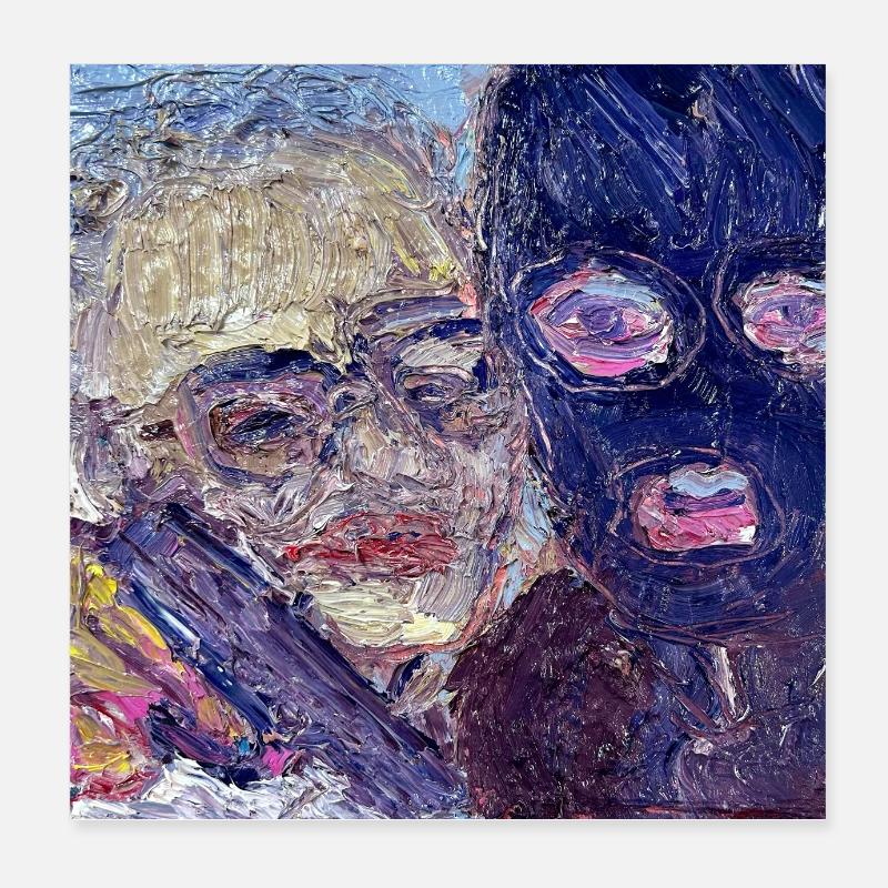 Untitled Poster 8" x 8" (20x20 cm)