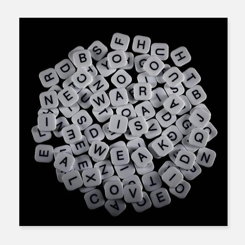 La guerre est faible Poster 20 x 20 cm