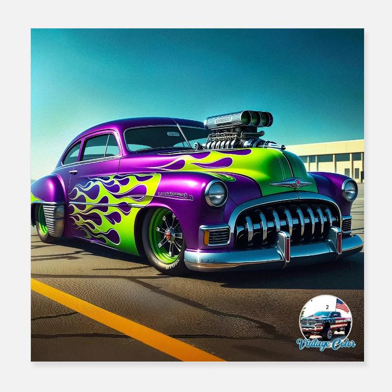 Ottima macchina Poster 20x20 cm