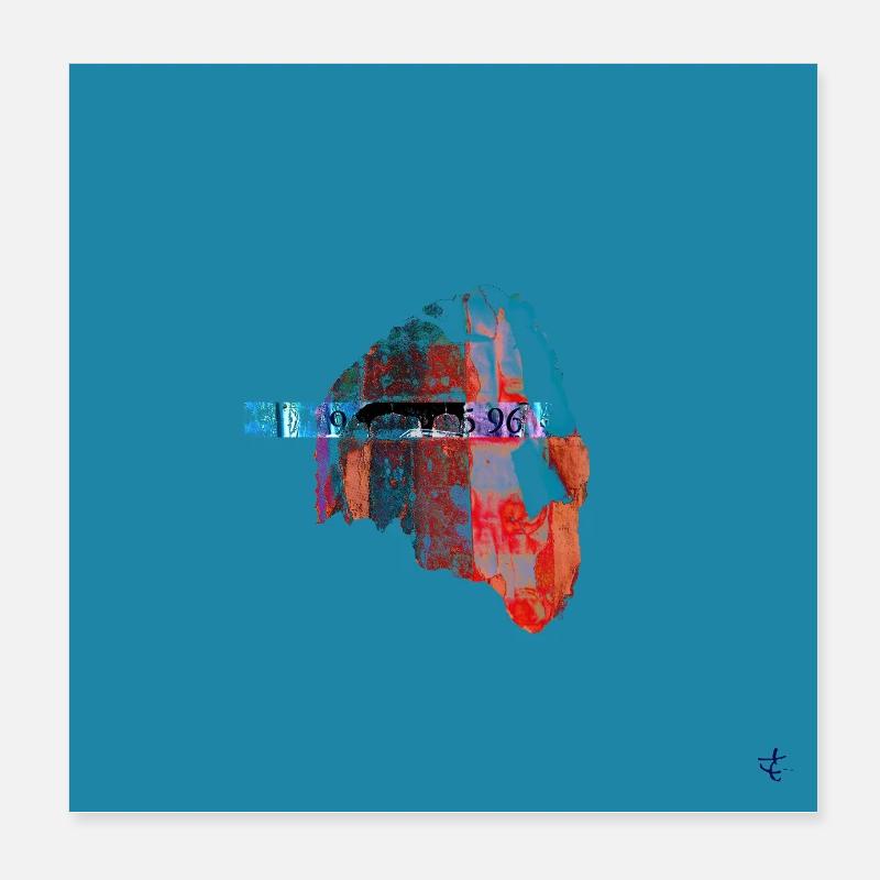 TEXTURA_DE_COLOR #28 Poster 20 x 20 cm