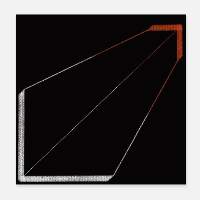 Silent Structure Poster 8" x 8" (20x20 cm)