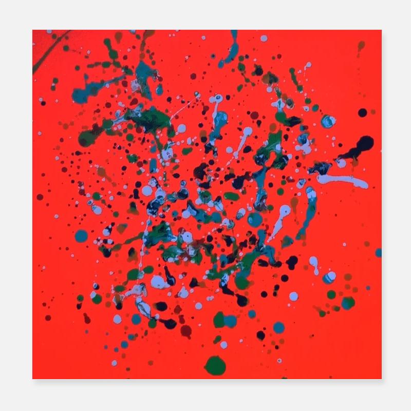 orange_mel Poster 20 x 20 cm