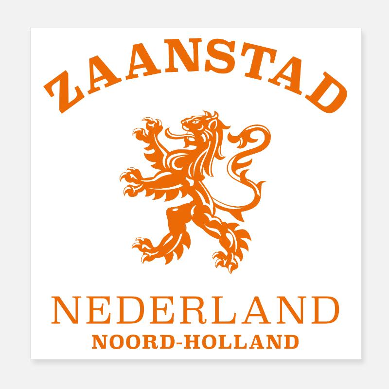 Zaanstad, Pays-Bas, Pays-Bas Poster 20 x 20 cm