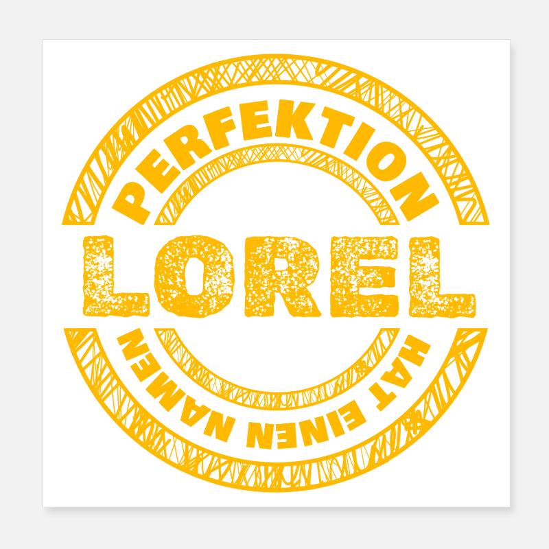 Lorel dans le rôle de Parfaite Poster 20 x 20 cm