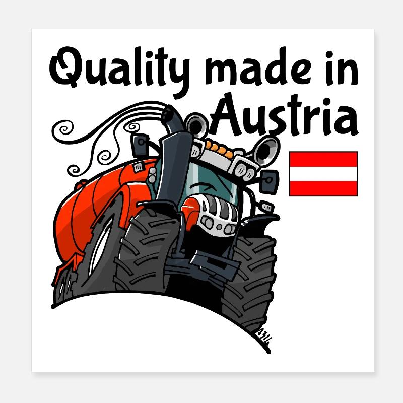 quality_made_in_austria Poster 20 x 20 cm