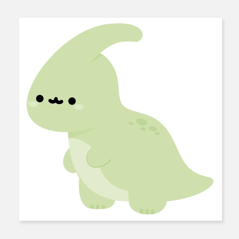 Parasaurolophus Perry Poster 20x20 cm