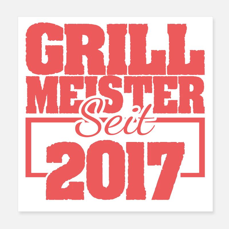 2017 Poster 20x20 cm
